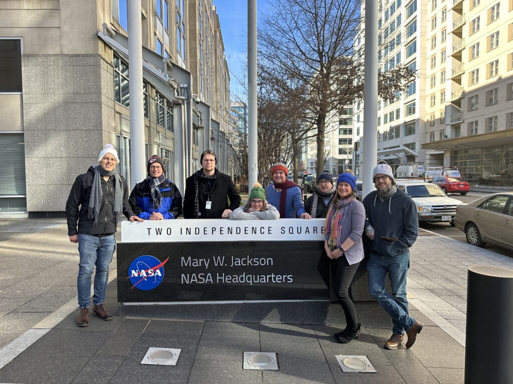 Lone Rock Point outside of NASA Headquaters